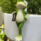 🎁 Korlátozott idejű ajánlat: Vásároljon 2, kap 1 🐸Miniatűr béka figurák növényi dekorációk
