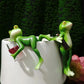 🎁 Korlátozott idejű ajánlat: Vásároljon 2, kap 1 🐸Miniatűr béka figurák növényi dekorációk