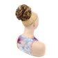 💁‍♀️Volumenes szintetikus chignon paróka állítható hajcsipeszekkel