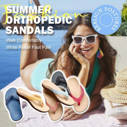 🤩Kényelmesebb viselet🌊Nyári ortopédiai szandálok🌴
