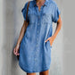 【S-5XL】👗Alkalmi farmer rövid ujjú ruha