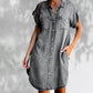 【S-5XL】👗Alkalmi farmer rövid ujjú ruha