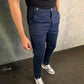 💖👖Férfi nadrág Slim Fit rugalmas derékkal