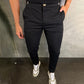 💖👖Férfi nadrág Slim Fit rugalmas derékkal