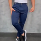💖👖Férfi nadrág Slim Fit rugalmas derékkal