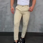 💖👖Férfi nadrág Slim Fit rugalmas derékkal