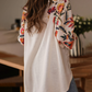 【S-2XL】✨Női virágmintás galléros ing