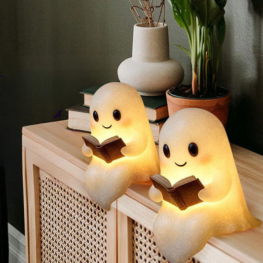 Cuki szellem Halloween dekorációs lámpa