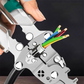 🎁 Ajándék: Csatlakozó reteszek*10🔧Többfunkciós összecsukható elektromos fogó