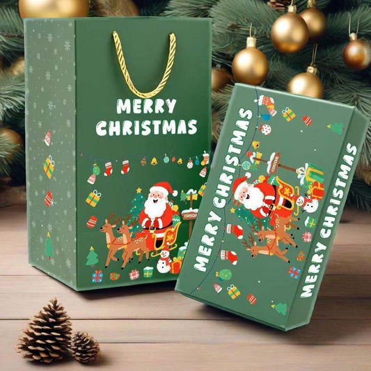 🎅Egyedi összecsukható karácsonyi ajándékdoboz