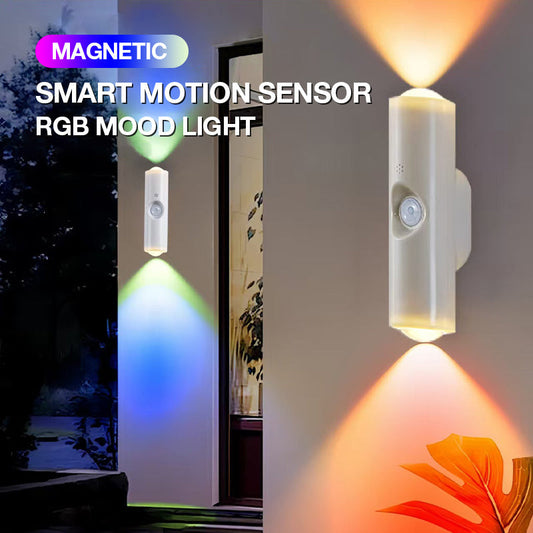 🔥1+1 ingyen🌙Mágneses intelligens mozgásérzékelő RGB hangulatvilágítás