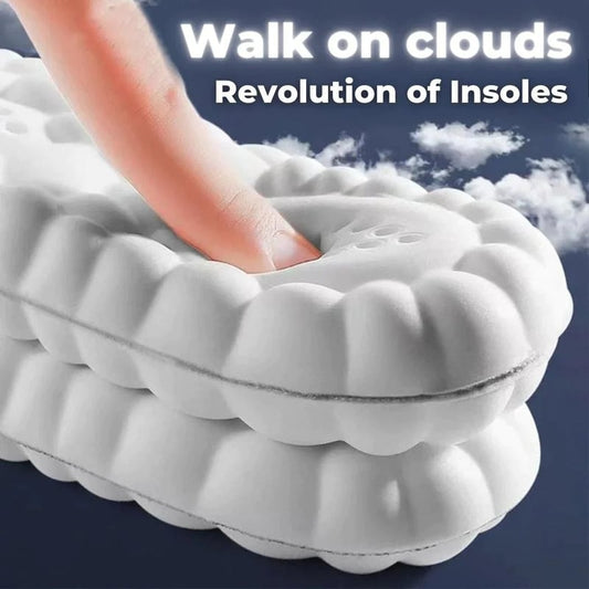 ✨ 4D Cloud Technology talpbetét – ívelt talptámasz + masszázspontok, enyhíti a láb fájdalmát ☁️