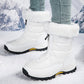 【EU36-42】❄️Női téli csizma PU-ból, pamut béléssel és polár béléssel