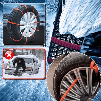 🔥 Téli akciók 🚗 Szuper kopásálló autó csúszásgátló lánc