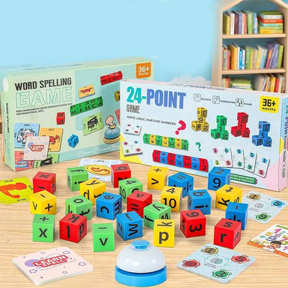 🎲 Interaktív matematikai & helyesírási játék gyerekeknek