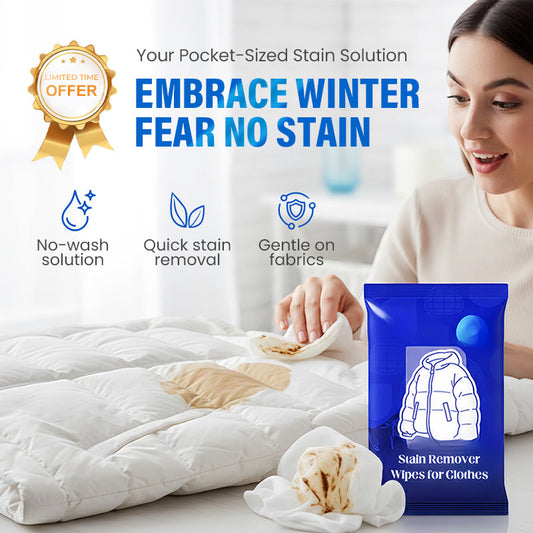 ✨Ruhák foltjainak eltávolítására szolgáló törlőkendők