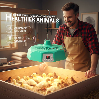 Távirányítós baromfitenyésztési fűtőlámpa