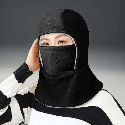 Teljes lefedettségű termikus sapka kerékpározáshoz és síeléshez