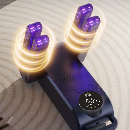 Időzítővel ellátott elektromos UV cipőszárító 🔥 Frissen és szárazon tartja a cipőit