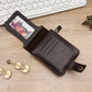 👛Férfi vintage stílusú cipzáras pénztárca