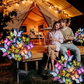 🦋 Napenergiával működő, vízálló kültéri pillangólámpa 💐