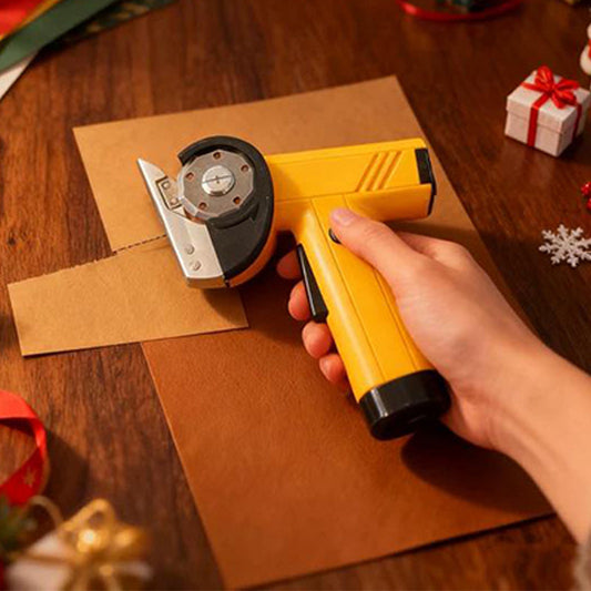⚡✂️ Elektromos papírvágó eszköz – hatékony és gyors 📦✨ | Precíz vágás kartonhoz, papírhoz és csomagoláshoz