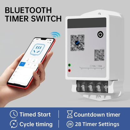 Intelligens programozható Bluetooth időzítő kapcsoló