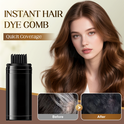 💇‍♀️ 50% KEDVEZMÉNY! 🎉 Azonnali hajfestő fésű ősz hajra – Gyors fedés, növényi alapú ápolás és könnyű használat ✨📦