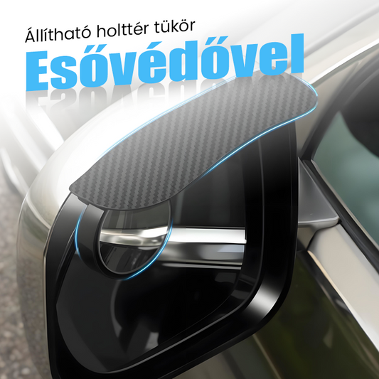 🚗💦Állítható holttér tükör esővédővel