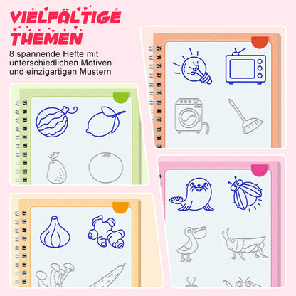 🧸Varázslatos Vízalapú Rajzolókönyv | Ismételhető Kreatív Játék Gyerekeknek🎨