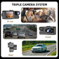 📸 3kanálová palubní kamera 1080P s WiFi🚗