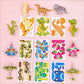 🦖 3D-s oktató puzzle gyerekeknek