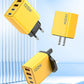 ⚡120 W-os gyors töltő 4 csatlakozóval