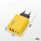⚡120 W-os gyors töltő 4 csatlakozóval