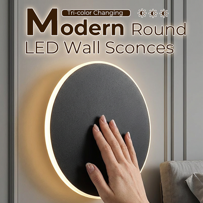 ⏰Időkorlátozott 50% kedvezmény🌟Modern kerek LED fali lámpák