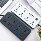 🔥🎁Újdonság 50% KEDVEZMÉNY🔥Több aljzatos és hosszú hosszabbító kábellel ellátott konnektor – USB-töltőportokkal