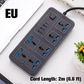 🔥🎁Újdonság 50% KEDVEZMÉNY🔥Több aljzatos és hosszú hosszabbító kábellel ellátott konnektor – USB-töltőportokkal