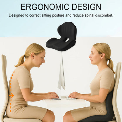 🚗Ergonómikus ülőpárna deréktámasztékkal💺