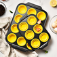 🧁Időkorlátozott 50% kedvezmény🔥Összecsukható szilikon muffin sütőforma