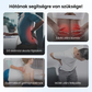 Mágneses deréknyújtó – akupresszúrás masszázs, hordozható kialakítás és hátfájás enyhítés 🧘‍♂️✨