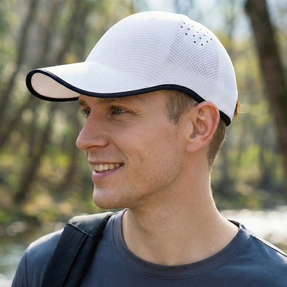 🧢Férfiaknak és nőknek egyaránt alkalmas, könnyű és lélegző, állítható baseball sapka