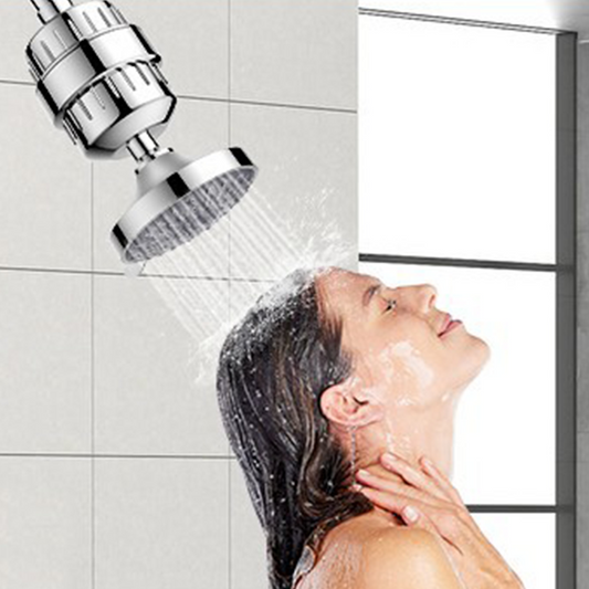 💧20 fokozatú szűrős zuhanyfej 5 különböző sugárzási móddal