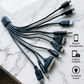 ⚡10 az 1-ben univerzális USB-töltőkábel