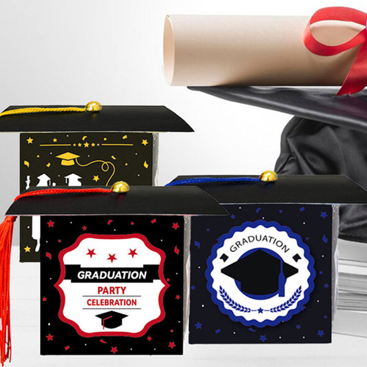🎓Doktoranduszi sapka alakú ajándékdoboz