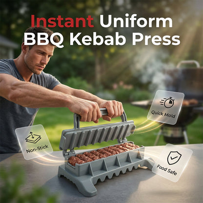 🎁Új érkezés 50% kedvezménnyel💥Könnyen kezelhető BBQ-kebab-készítő nyárs