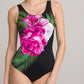 🏊‍♀️L-4XL☀️ Női mintás egyrészes fürdőruha 🌈