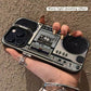 Retro boombox kazettás magnós telefonhüvely