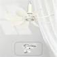 🌴 ZOMERDEAL 50% KORTING ⏱️ Hangventilator ⚡ Stil en krachtige koeling🌬️❄️