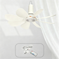 🌴 ZOMERDEAL 50% KORTING ⏱️ Hangventilator ⚡ Stil en krachtige koeling🌬️❄️