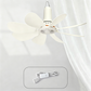 🌴 ZOMERDEAL 50% KORTING ⏱️ Hangventilator ⚡ Stil en krachtige koeling🌬️❄️